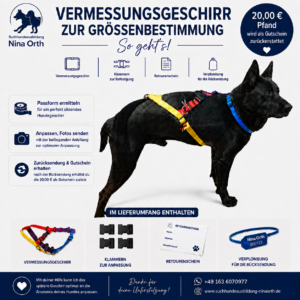 Vermessungsgeschirr - zur Größenbestimmung