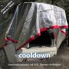 cooldown-shadow-net-01 ActionFactory Cooldown Shadow Net – Schattennetz für Auto & Hund