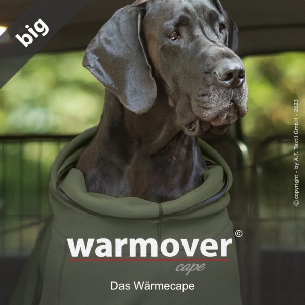 warmover-cape-04 ActionFactory Warmover Cape – wärmender Hundemantel